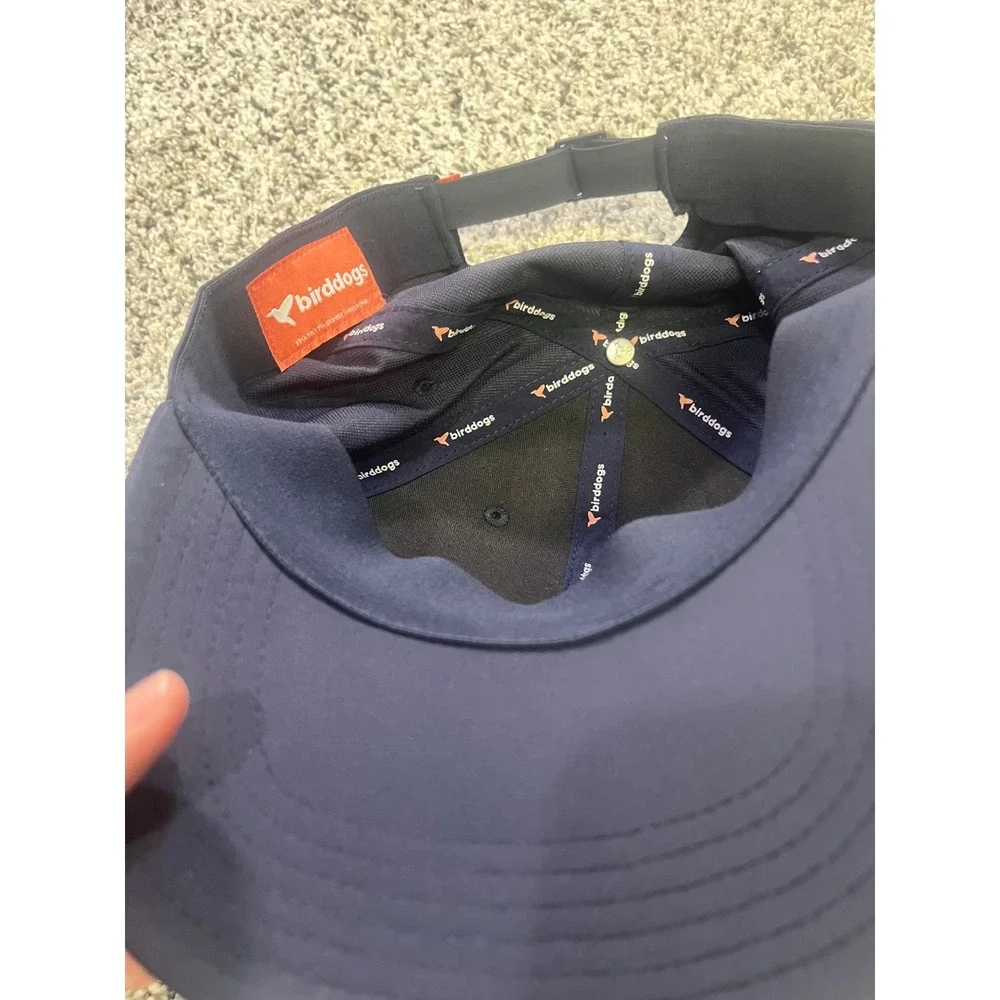 Birddogs‎ Performance Baseball Cap Navy Blue Adjustable Strapback Hat Womens